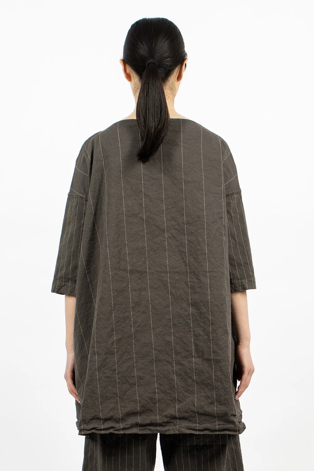 31_204 Pinstripe Tunic Anthracite