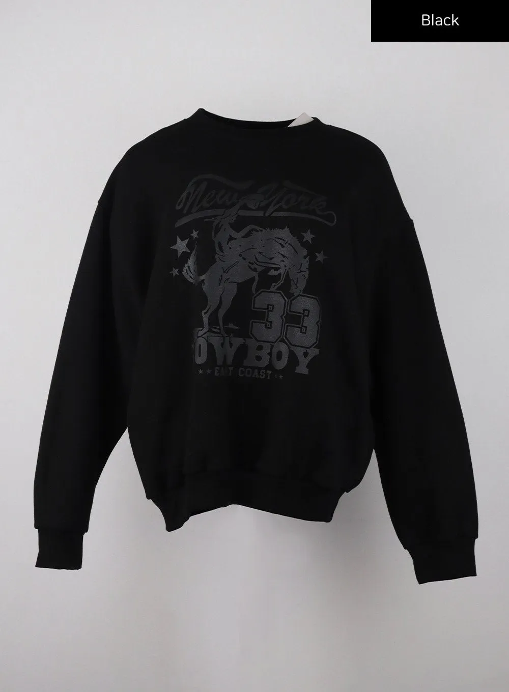 33 Cowboy Oversized Sweatshirt CD329