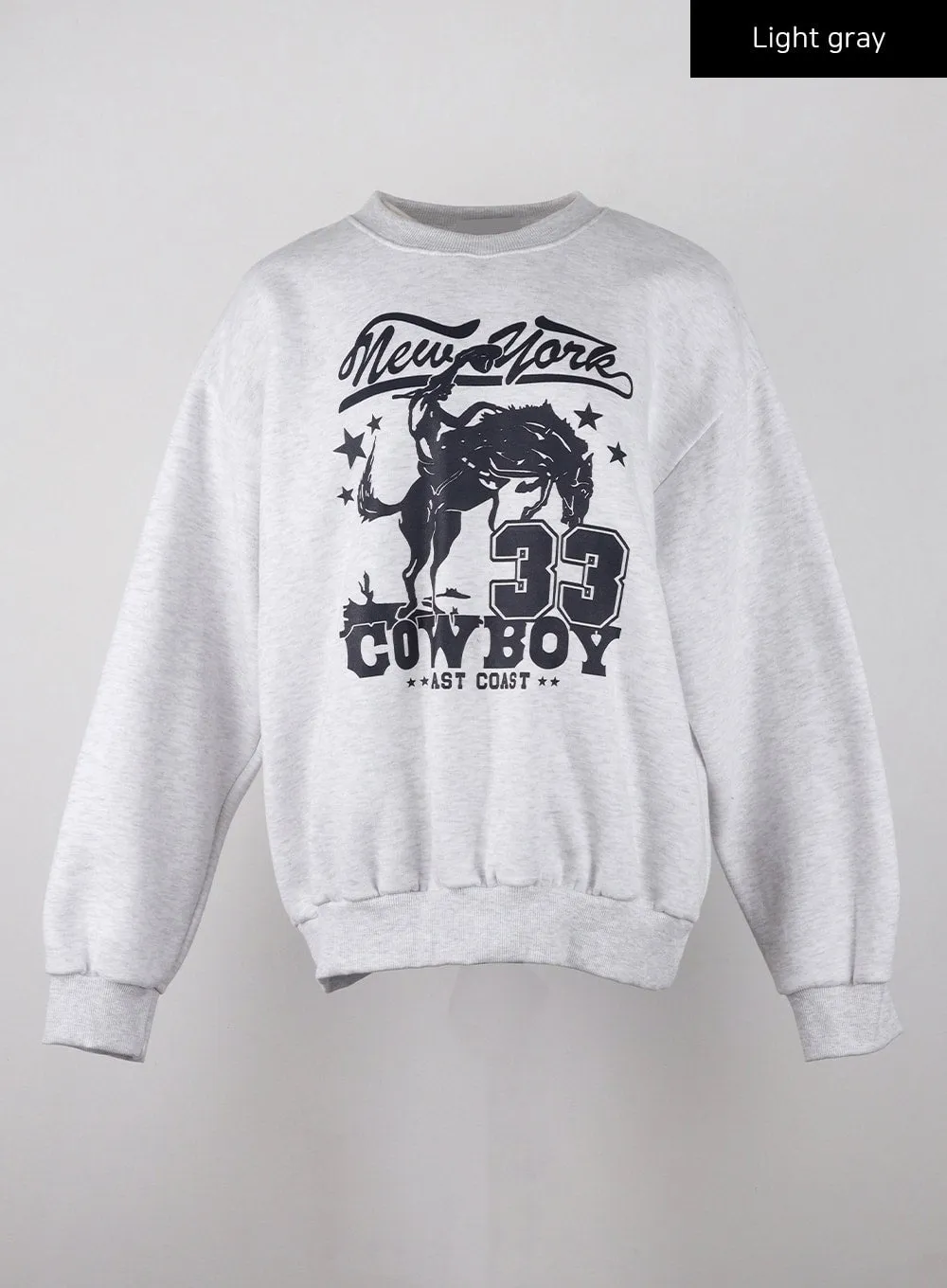 33 Cowboy Oversized Sweatshirt CD329