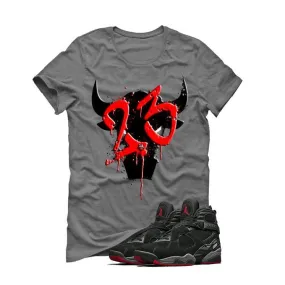 Air Jordan 8 Cement Bred Grey T (SHADOW BULL)