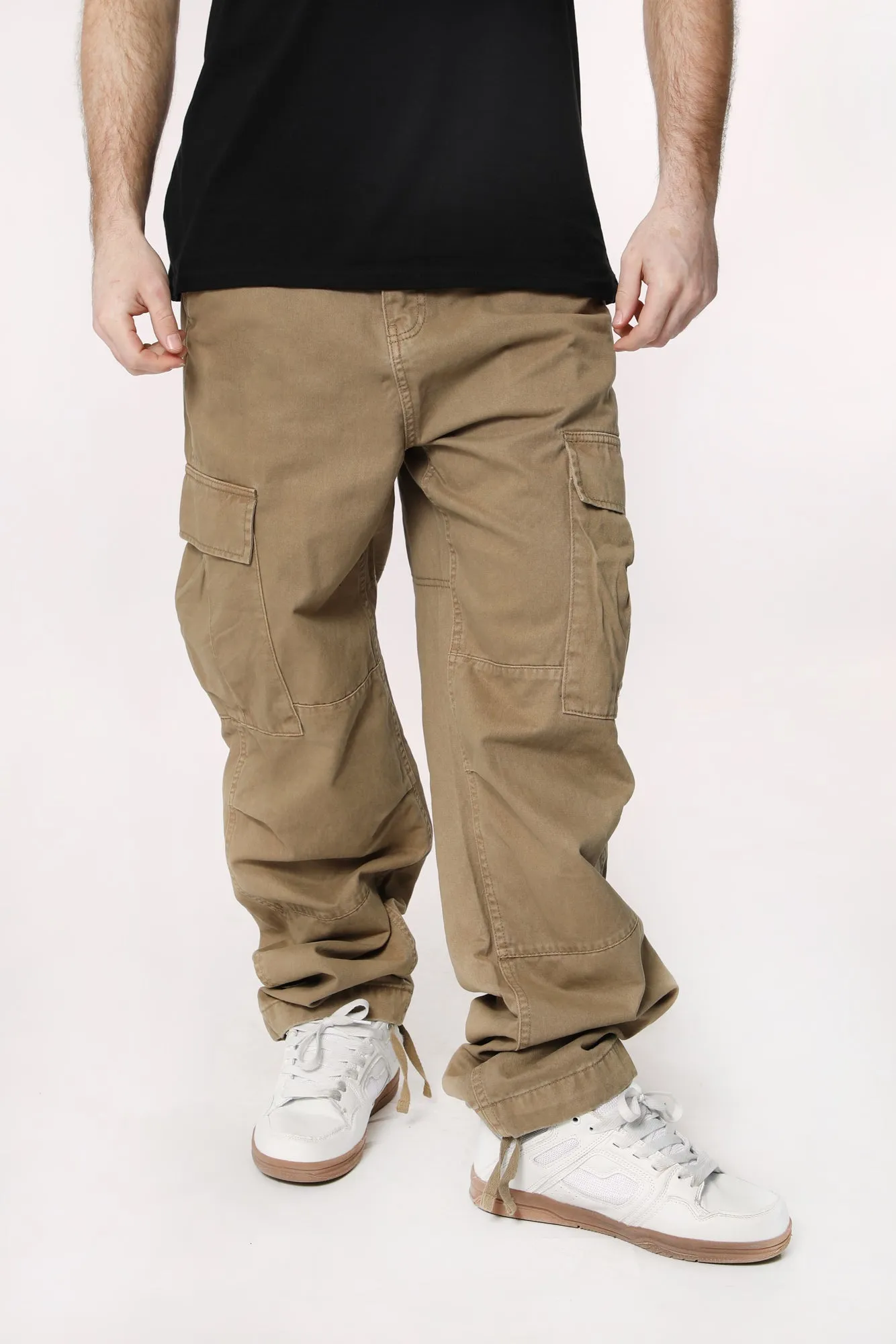 Amnesia Mens Cotton Cargo Pant