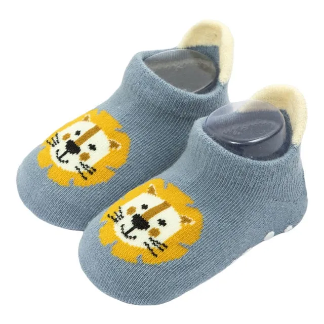 ANIMAL FRIENDS Anti-Slip Socks