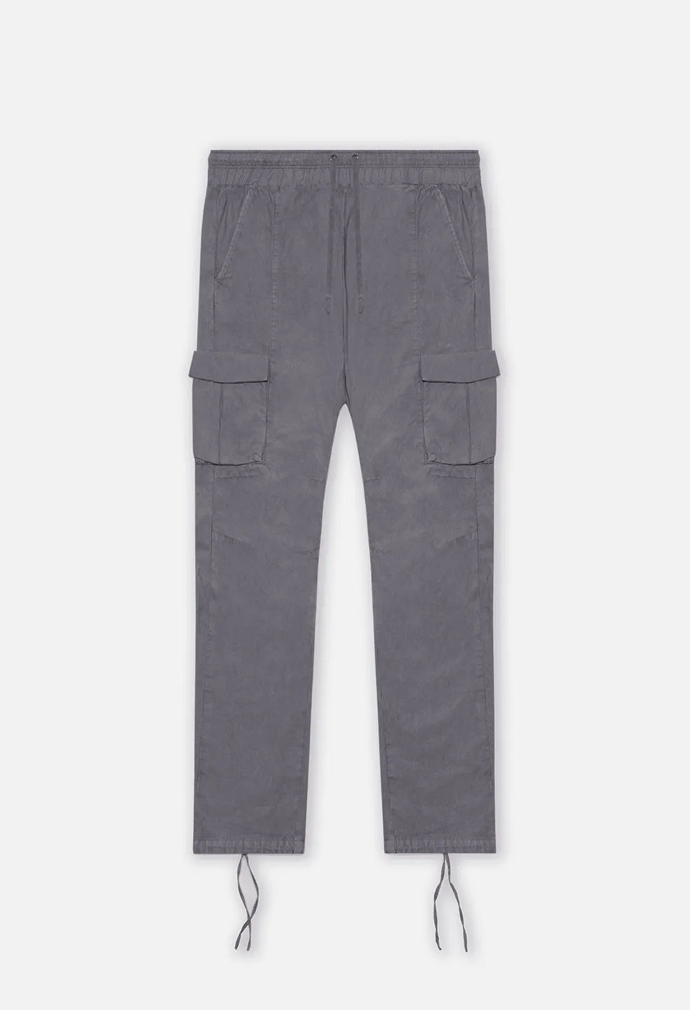 Back Sateen Cargo Pants / Charcoal