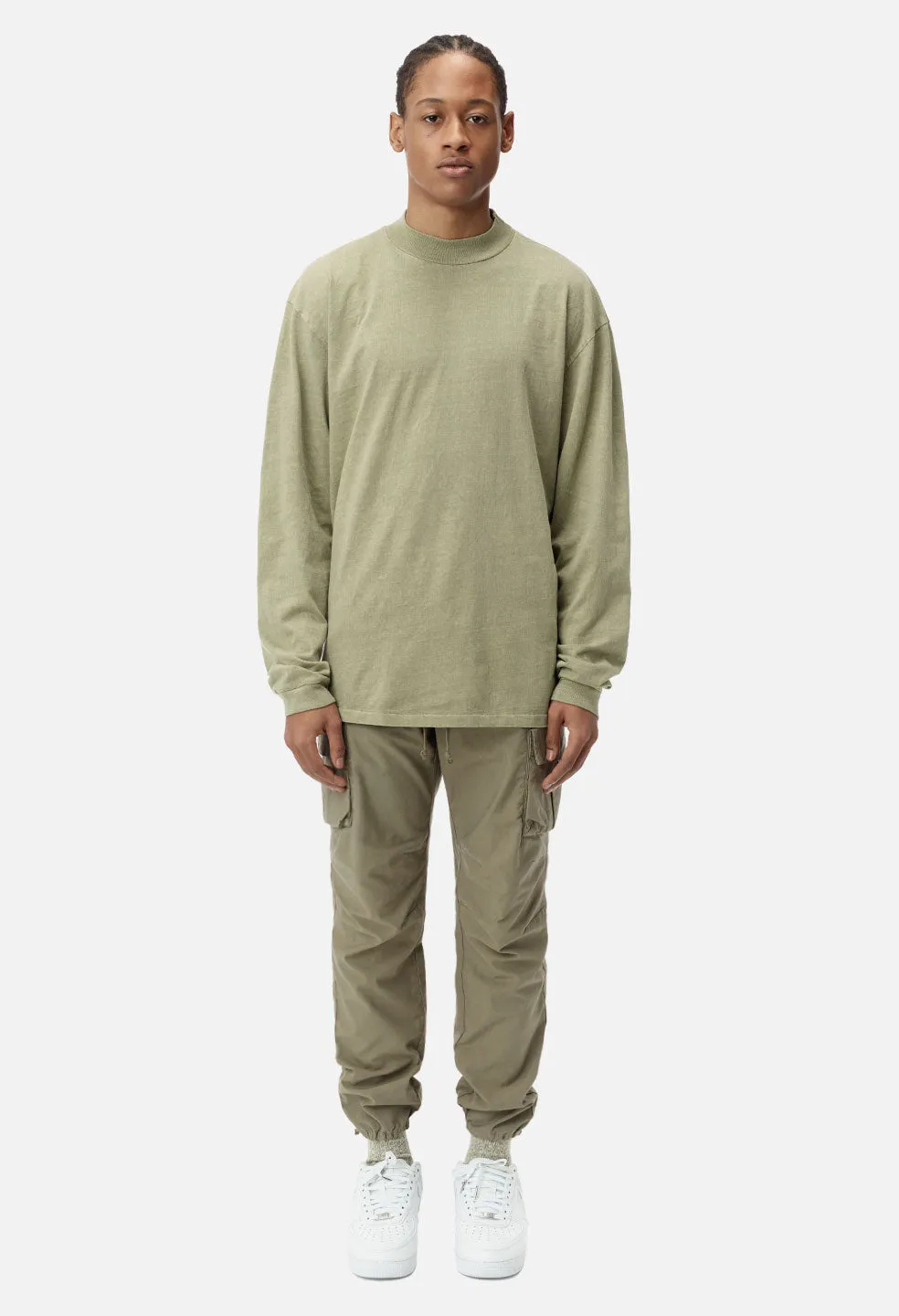 Back Sateen Cargo Pants / Oak