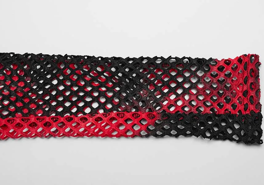 Badriyah Fishnet [Black/Red] | LEGGINGS*