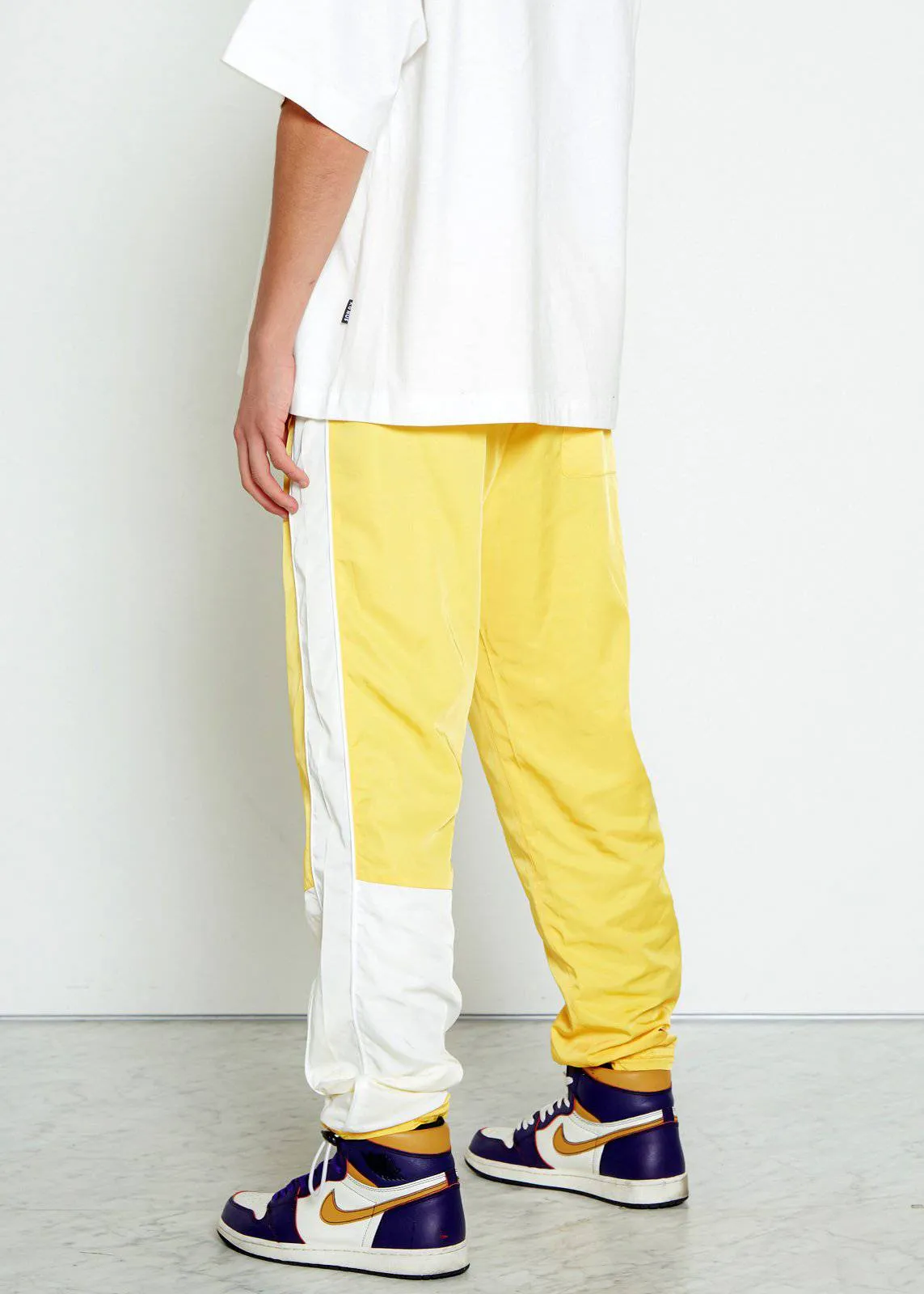 Blank State Men's 3 Stopper Swishy Pants in Yellow