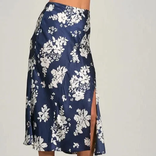 Capri Maxi Skirt (Navy)