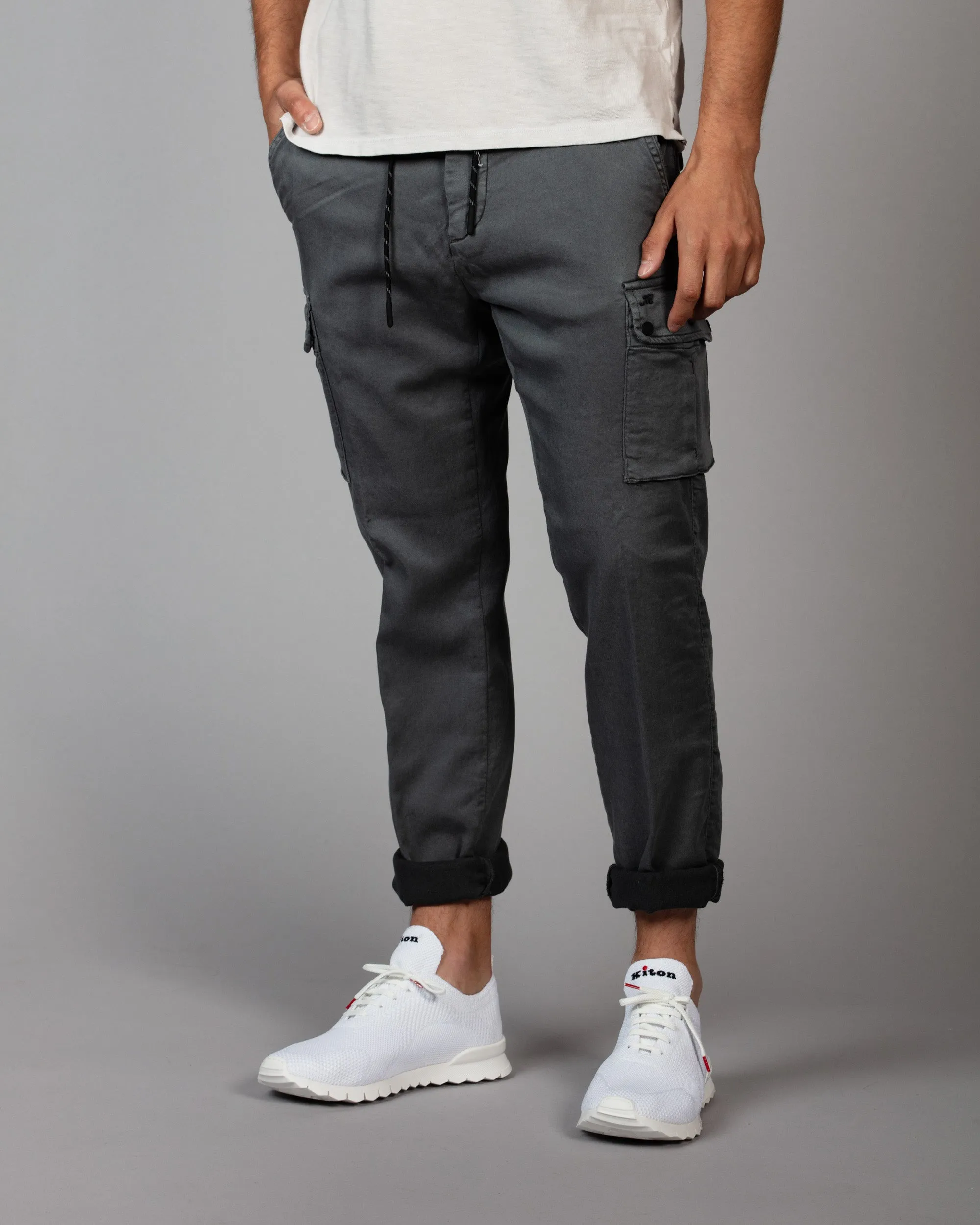 Cargo Pants with Drawstring