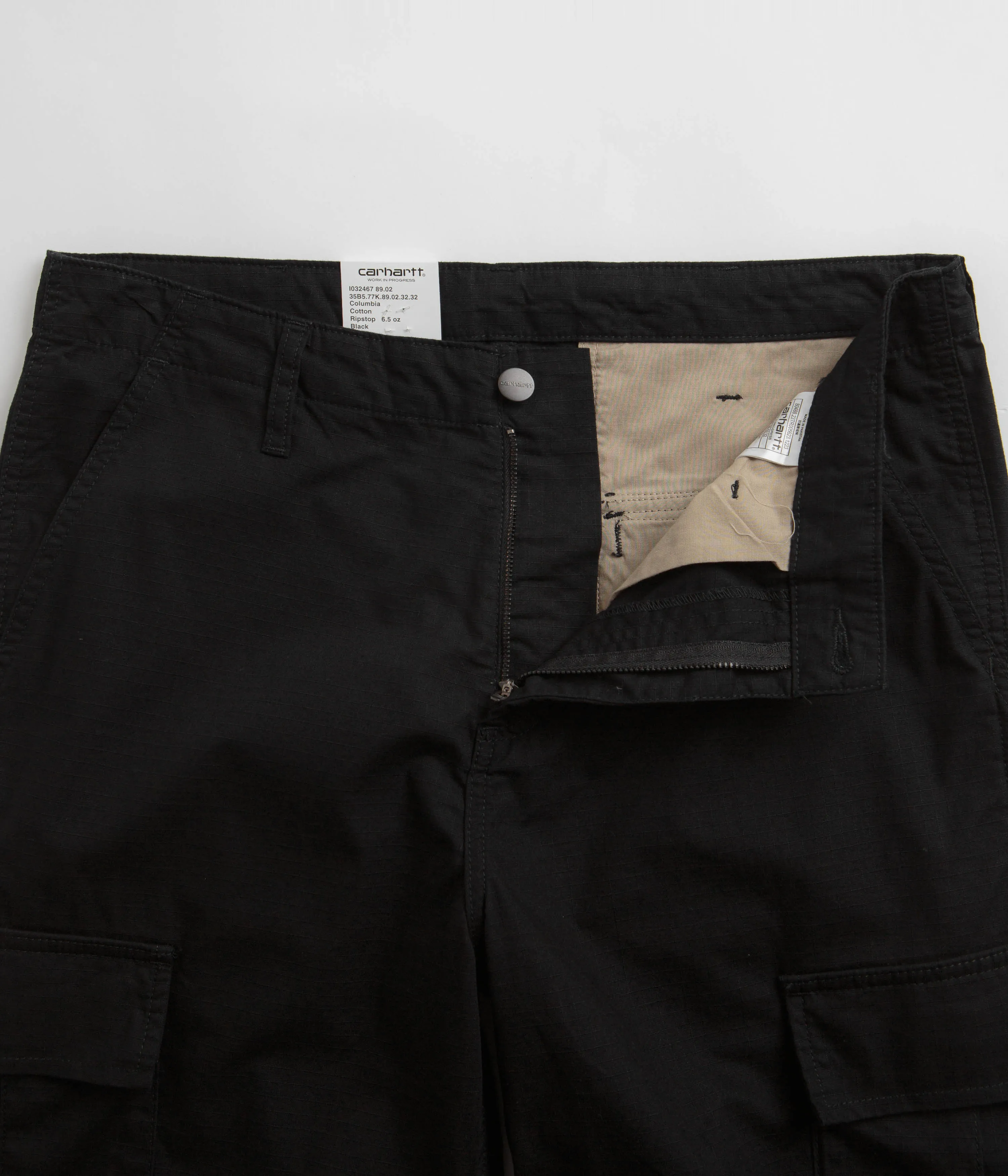 Carhartt Regular Cargo Pants - Black