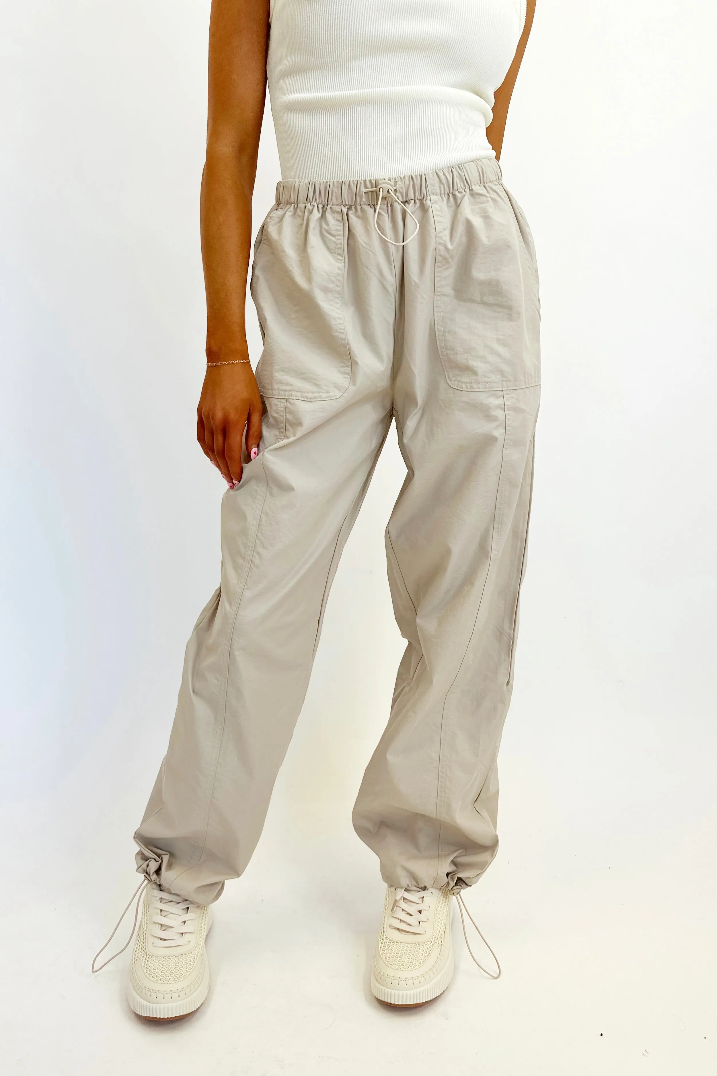 Charlie Cargo Pants Beige