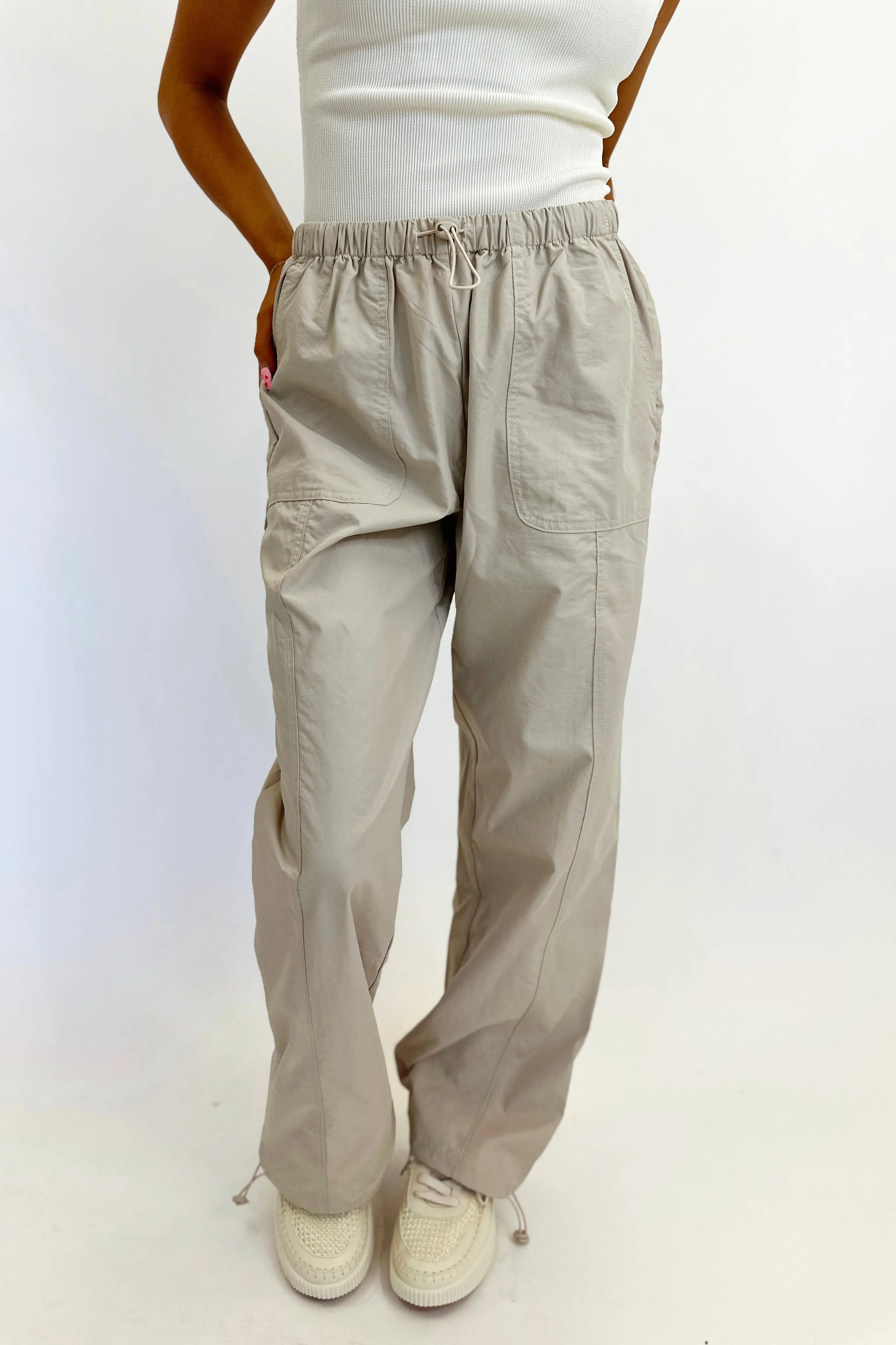 Charlie Cargo Pants Beige