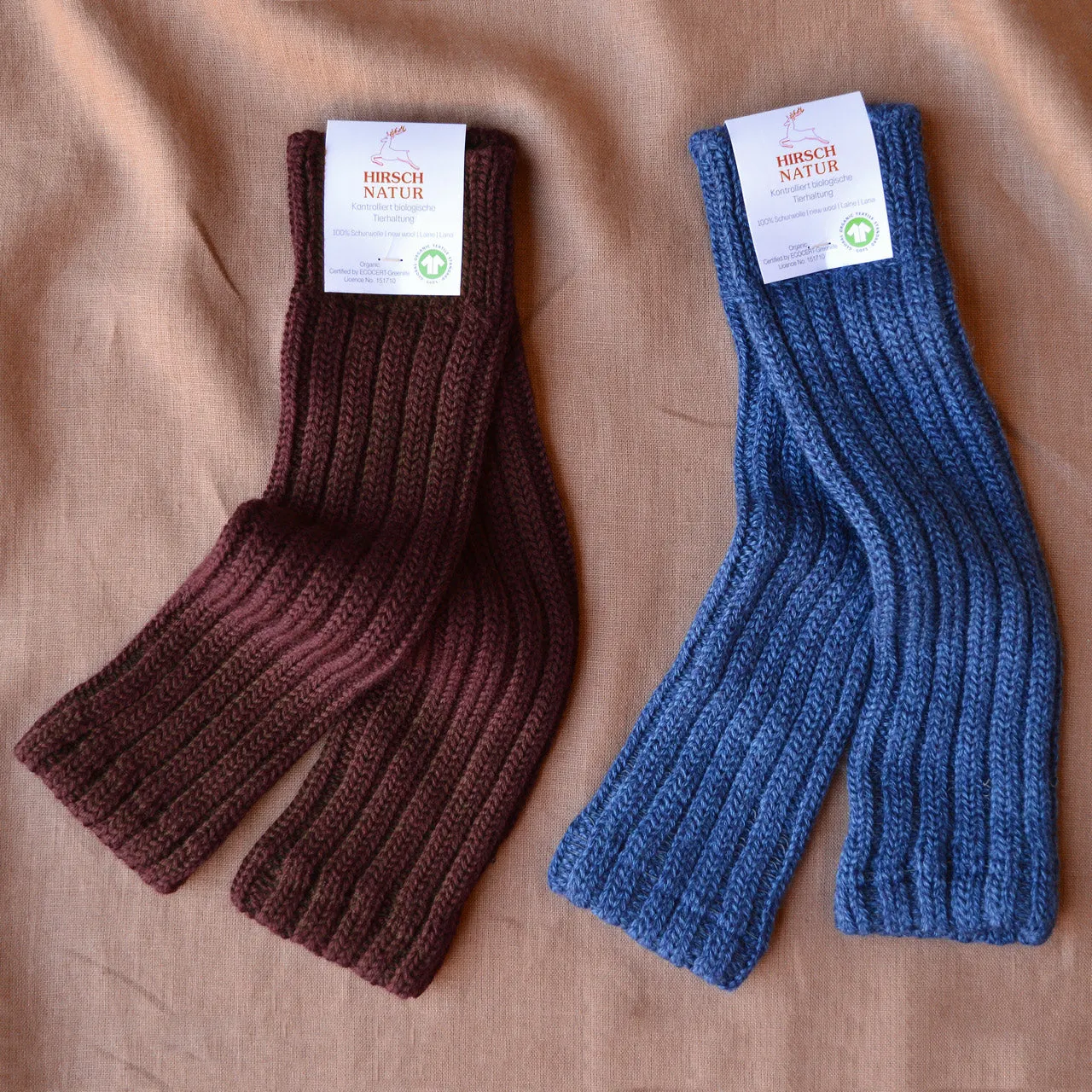 Child's Organic Wool Ribbed Legwarmers (2-8yrs ) *Returning 2025