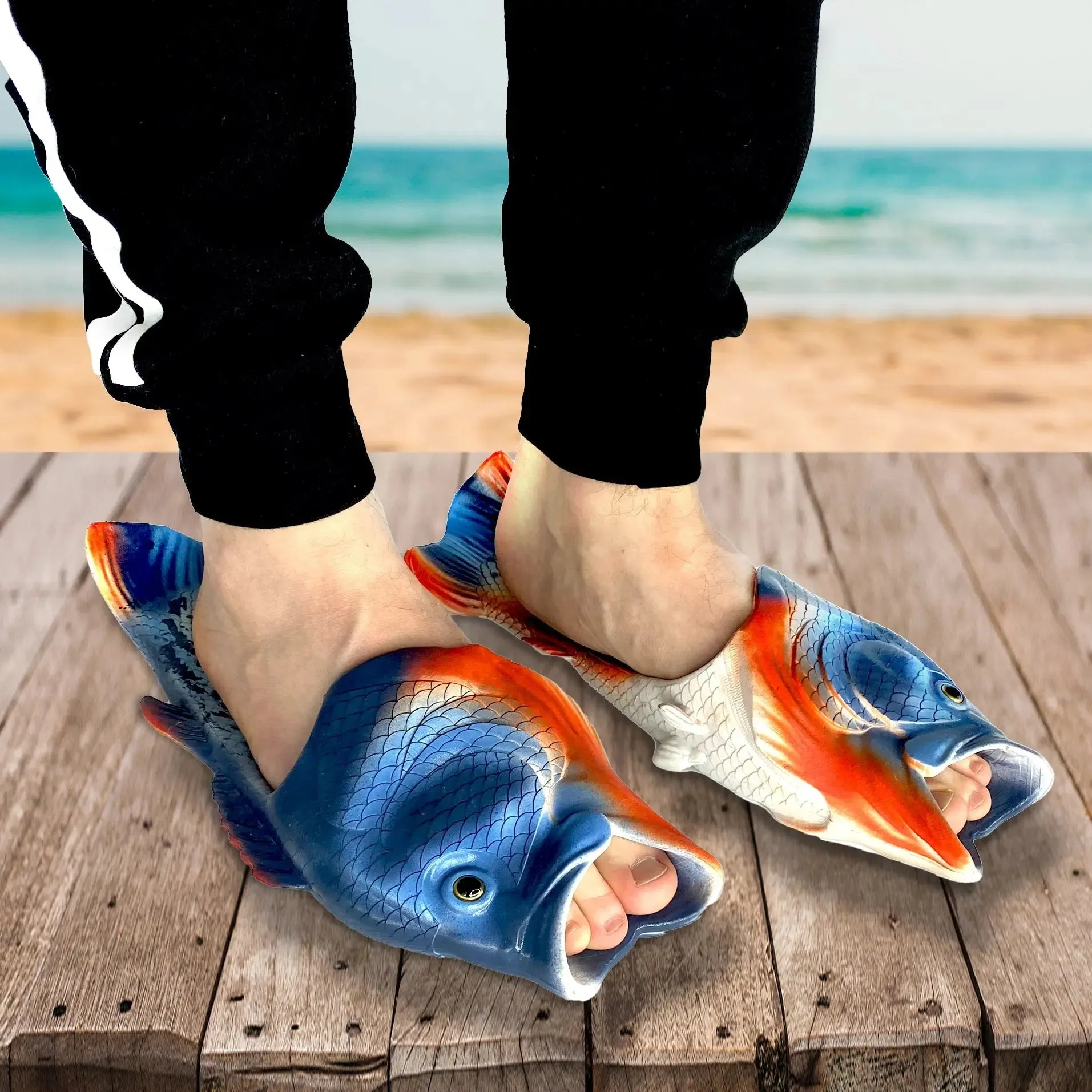 Coddies Classic Fish Flip Flops