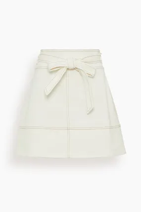 Courtney Skirt in Chalk (TS)