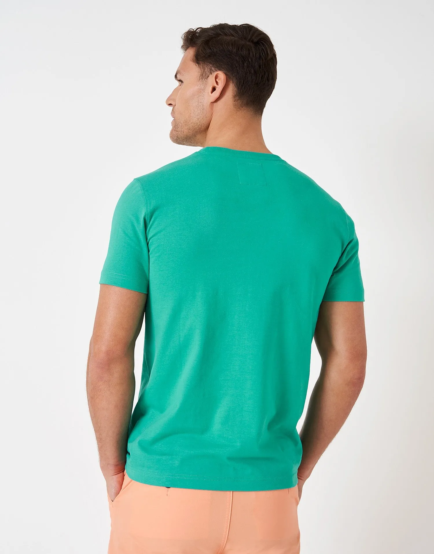 Crew Clothing Mens Crew Neck T-Shirt 'Classic Tee' - Short Sleeved