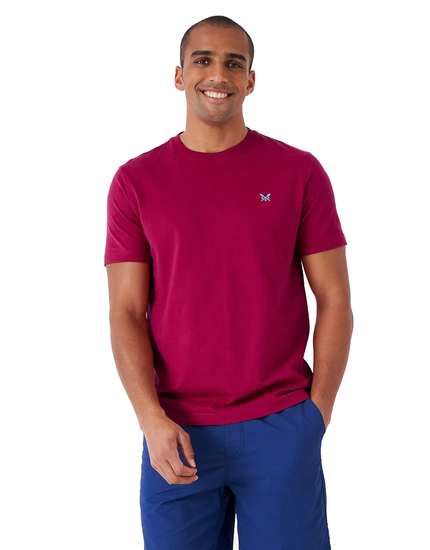 Crew Clothing Mens Crew Neck T-Shirt 'Classic Tee' - Short Sleeved