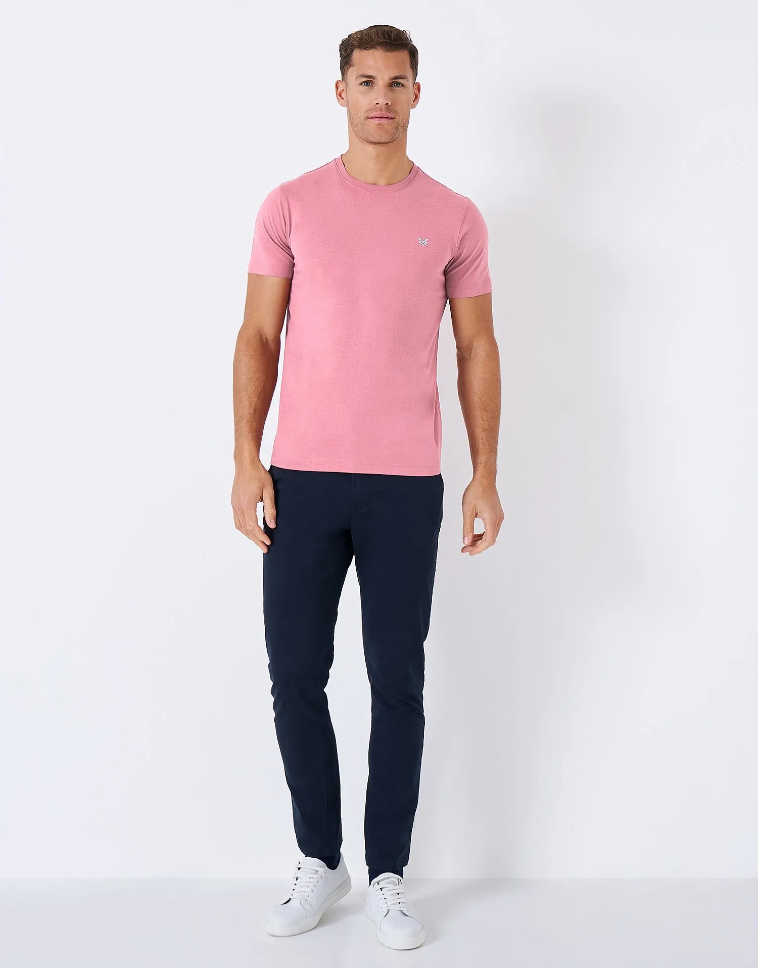 Crew Clothing Mens Crew Neck T-Shirt 'Classic Tee' - Short Sleeved