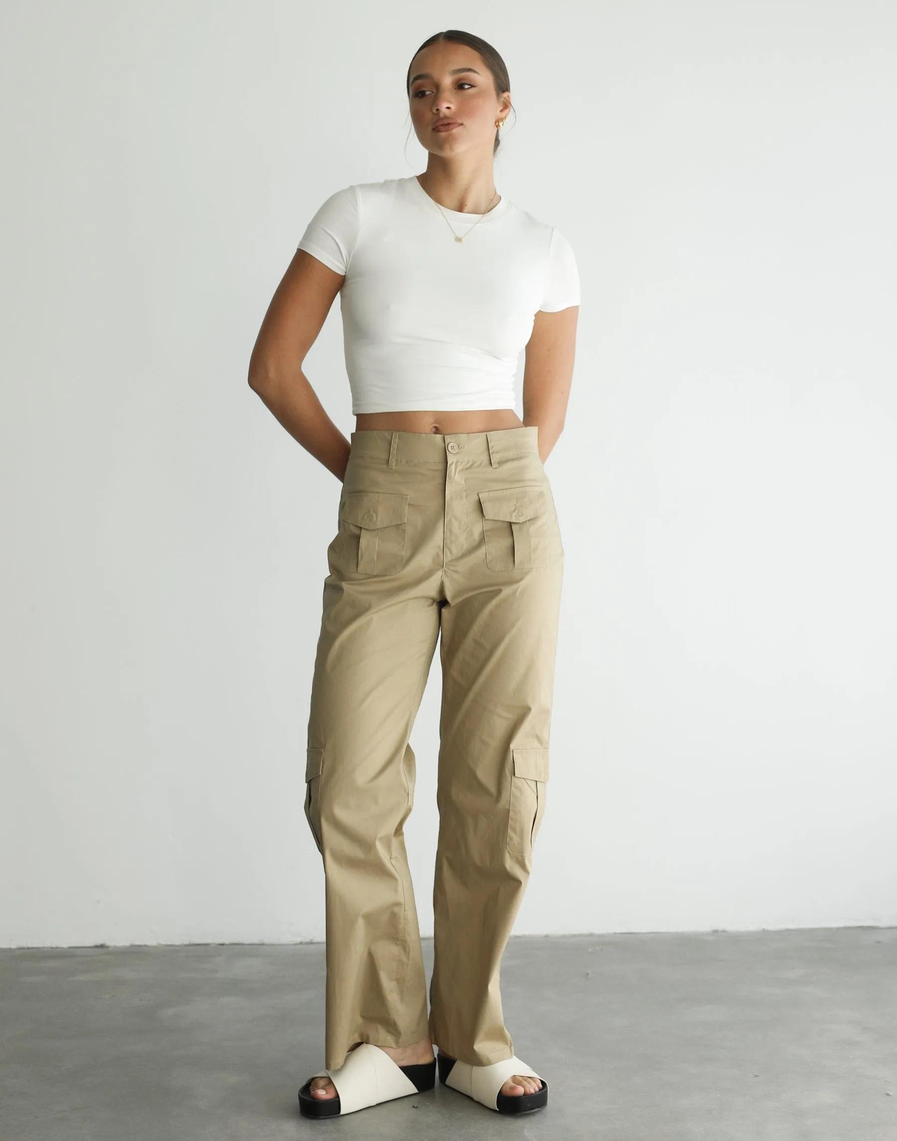 Criezelle Pants (Beige)