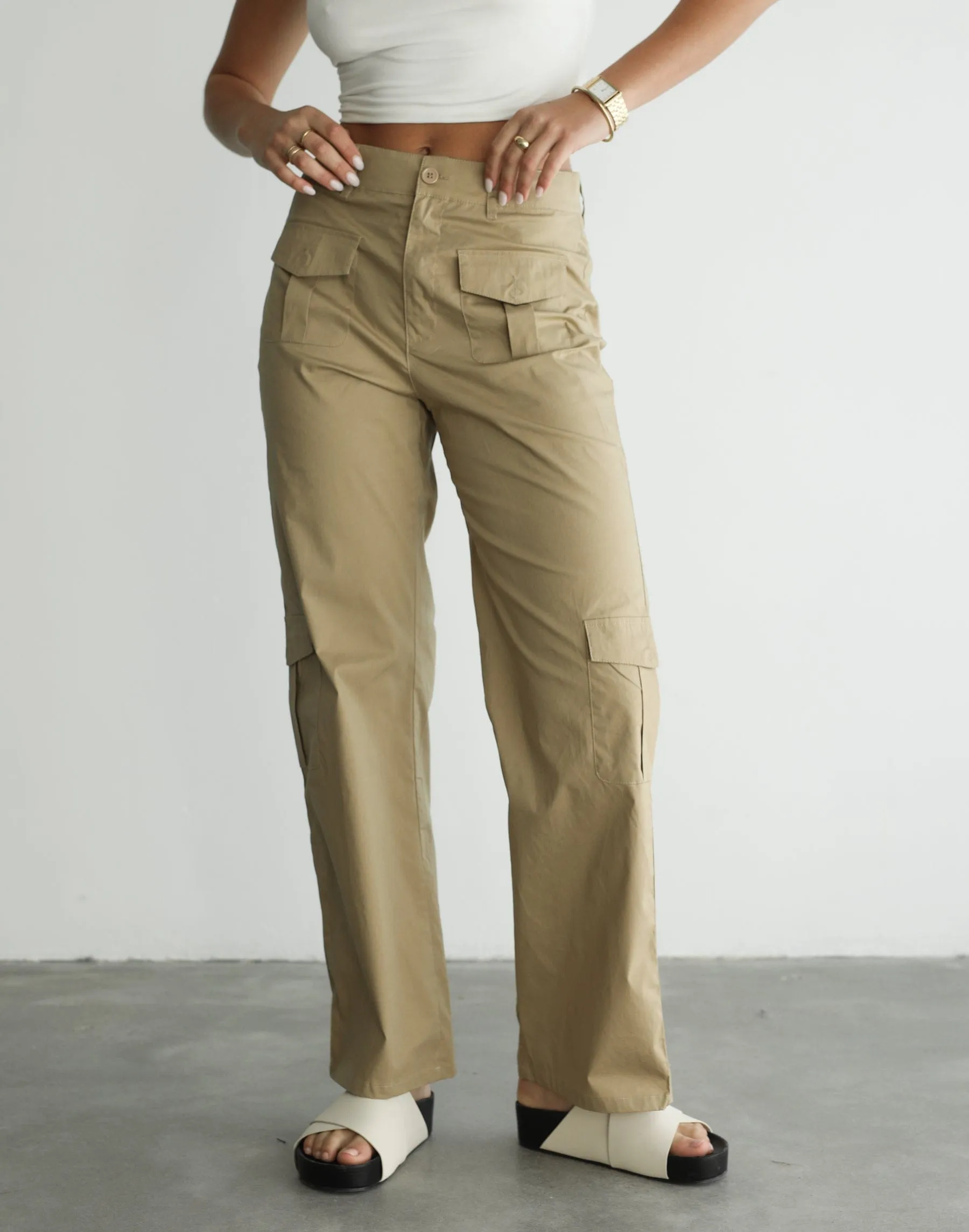 Criezelle Pants (Beige)