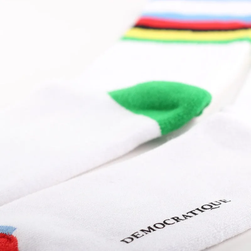 Democratique - Athletique Classique Stripe Socks - Multi