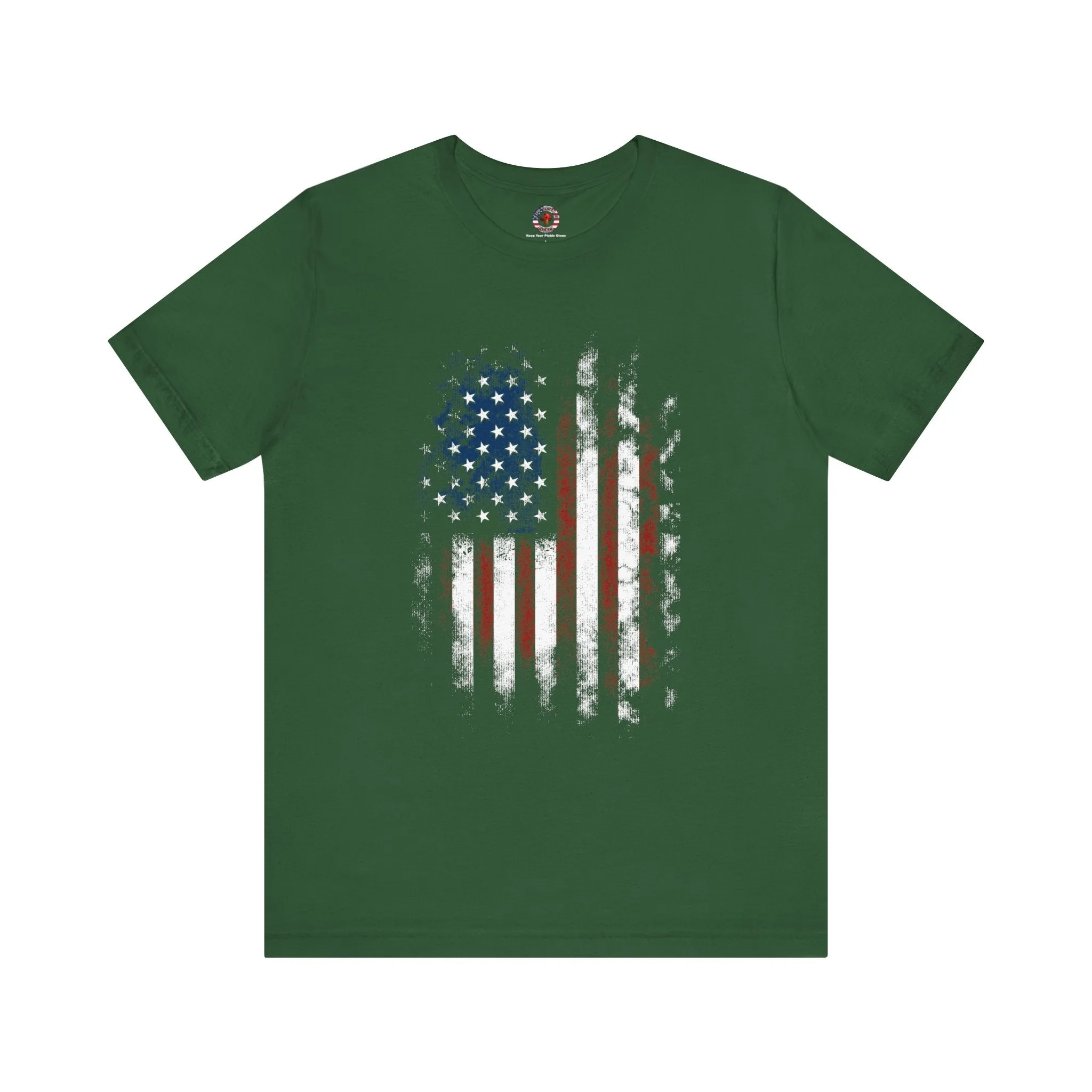 Distressed American Flag T-Shirt