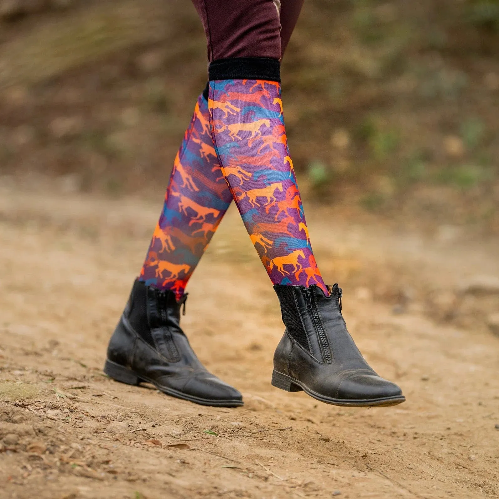 Dreamers & Schemers Boot Socks in Allpony Fall Colors - One Size