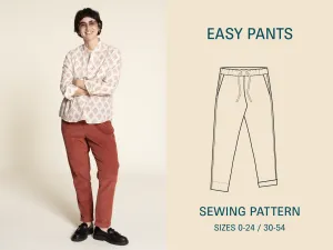 Easy Pants -Printed Pattern