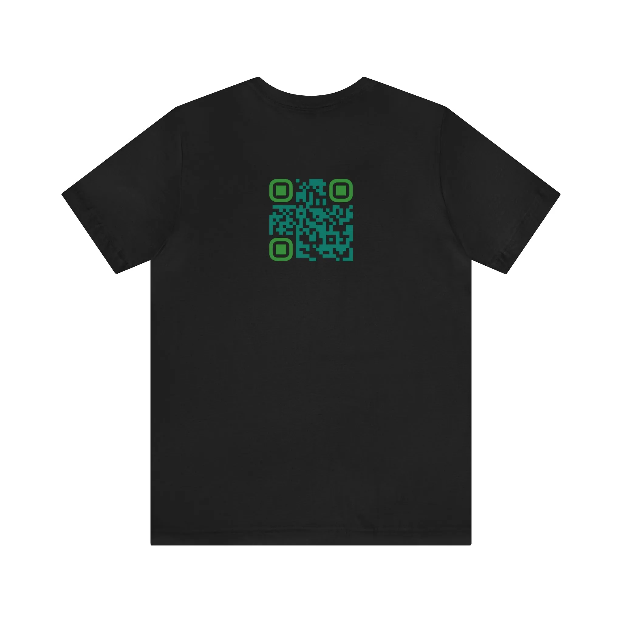 Empathy is Free Unisex Jersey Short Sleeve Tee, QR Code T-shirt, Hidden Message t-shirt, Positive T-shirt, Empowering T-shirt