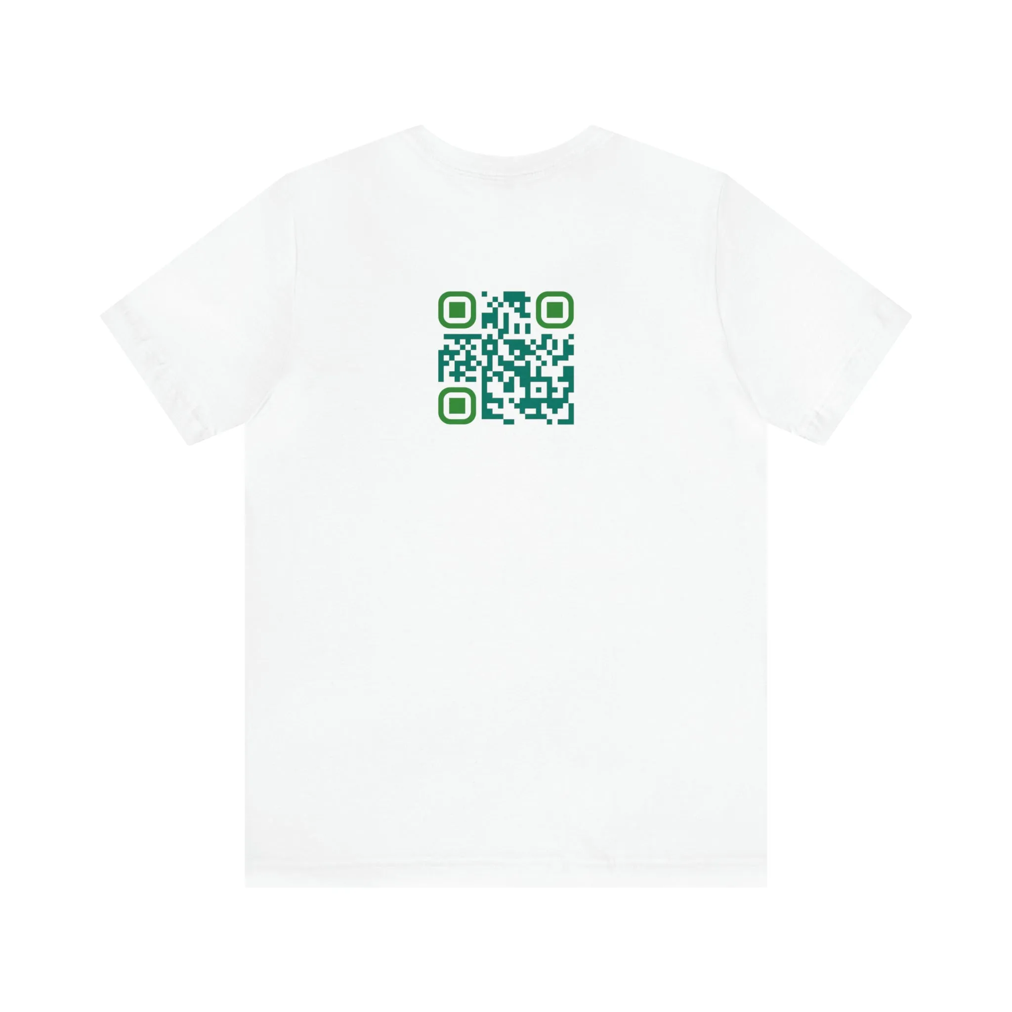 Empathy is Free Unisex Jersey Short Sleeve Tee, QR Code T-shirt, Hidden Message t-shirt, Positive T-shirt, Empowering T-shirt