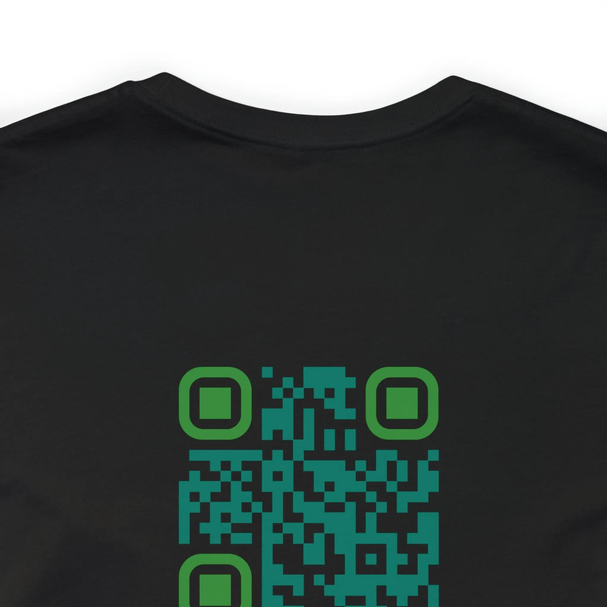 Empathy is Free Unisex Jersey Short Sleeve Tee, QR Code T-shirt, Hidden Message t-shirt, Positive T-shirt, Empowering T-shirt