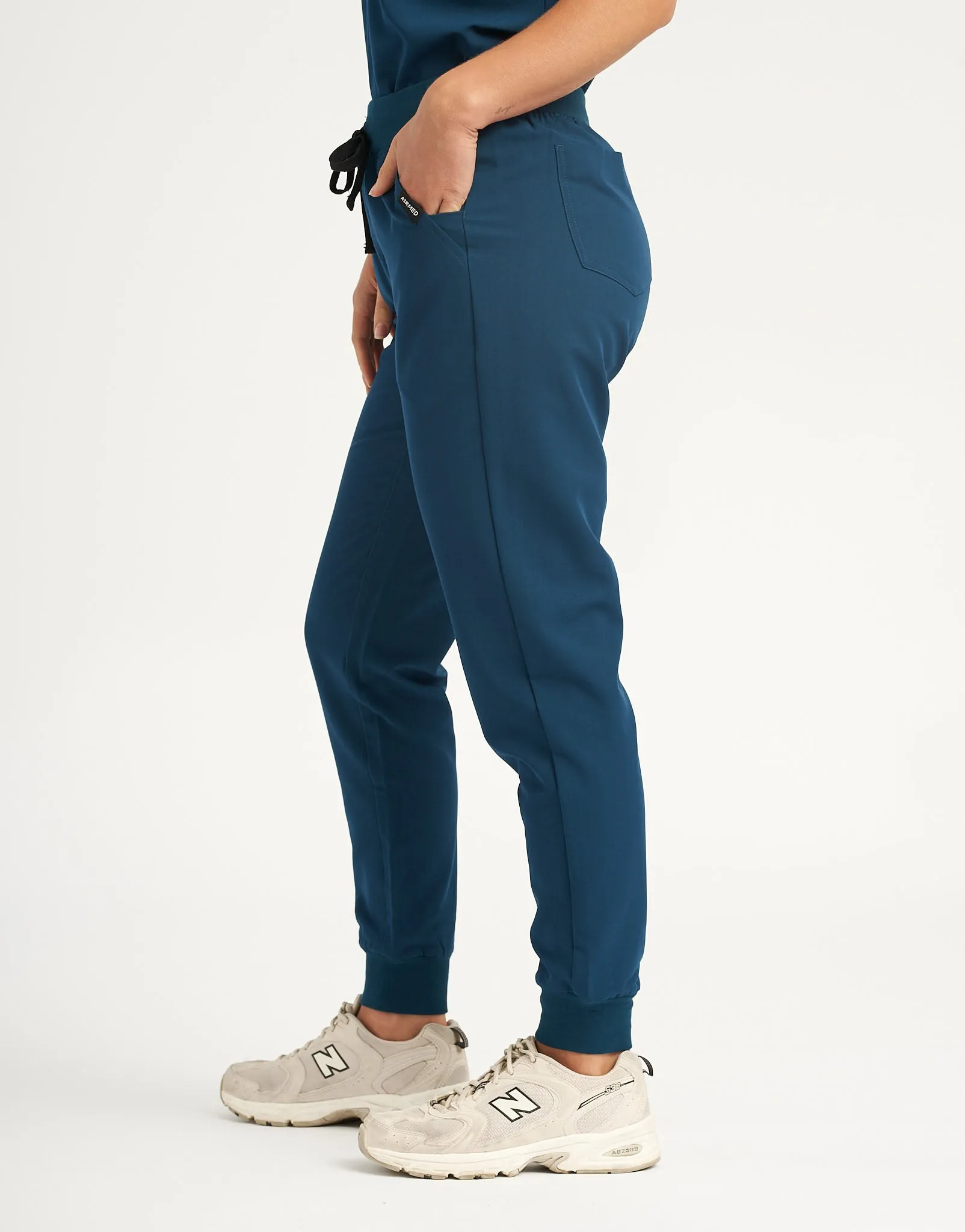 Essential Jogger Scrub Pants - Gibraltar Blue