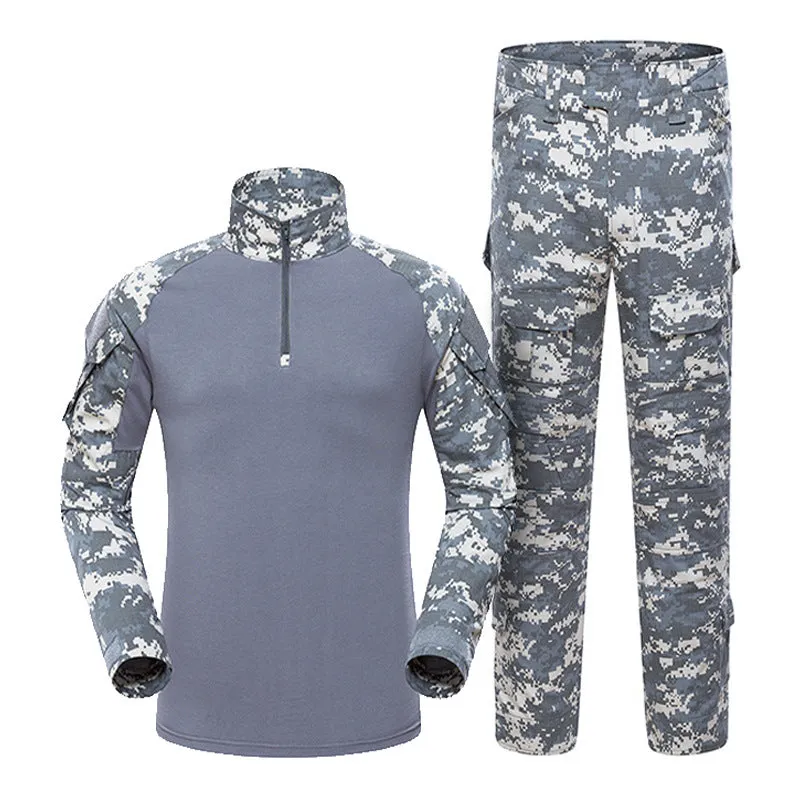 G3 Long-sleeved American Camo Outdoor Frog Training Suit