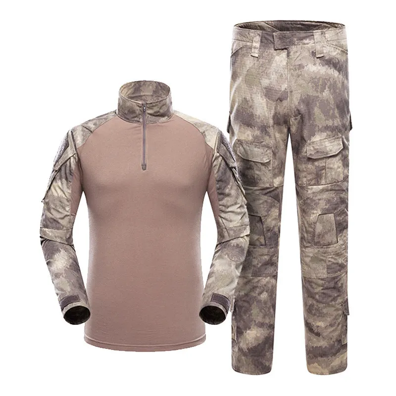 G3 Long-sleeved American Camo Outdoor Frog Training Suit