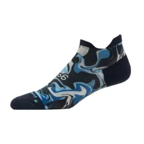 goodr x Feetures Elite Light Cushion No Show Tab Socks - Blue