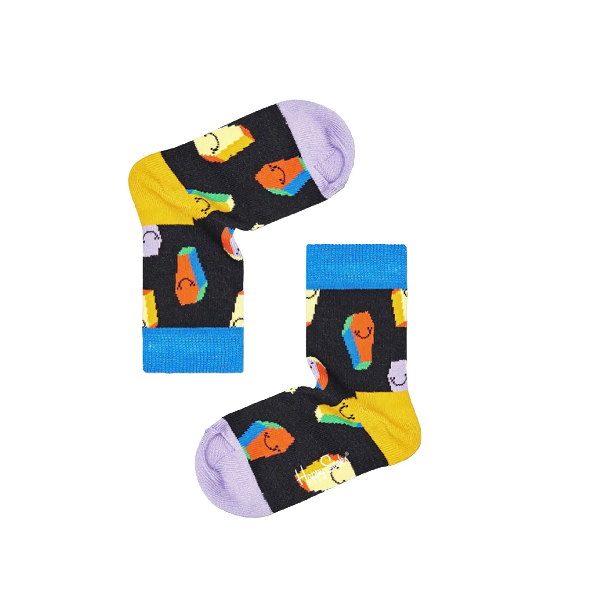 happy socks | set 3 paia calze halloween da unisex kids