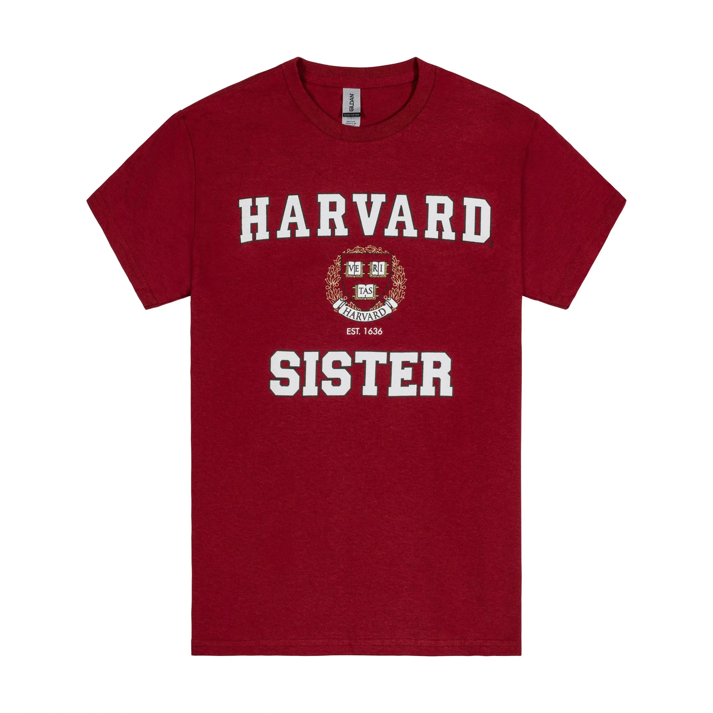 Harvard Youth Sister Graphic T-Shirt - Stylish College Apparel for Young Women