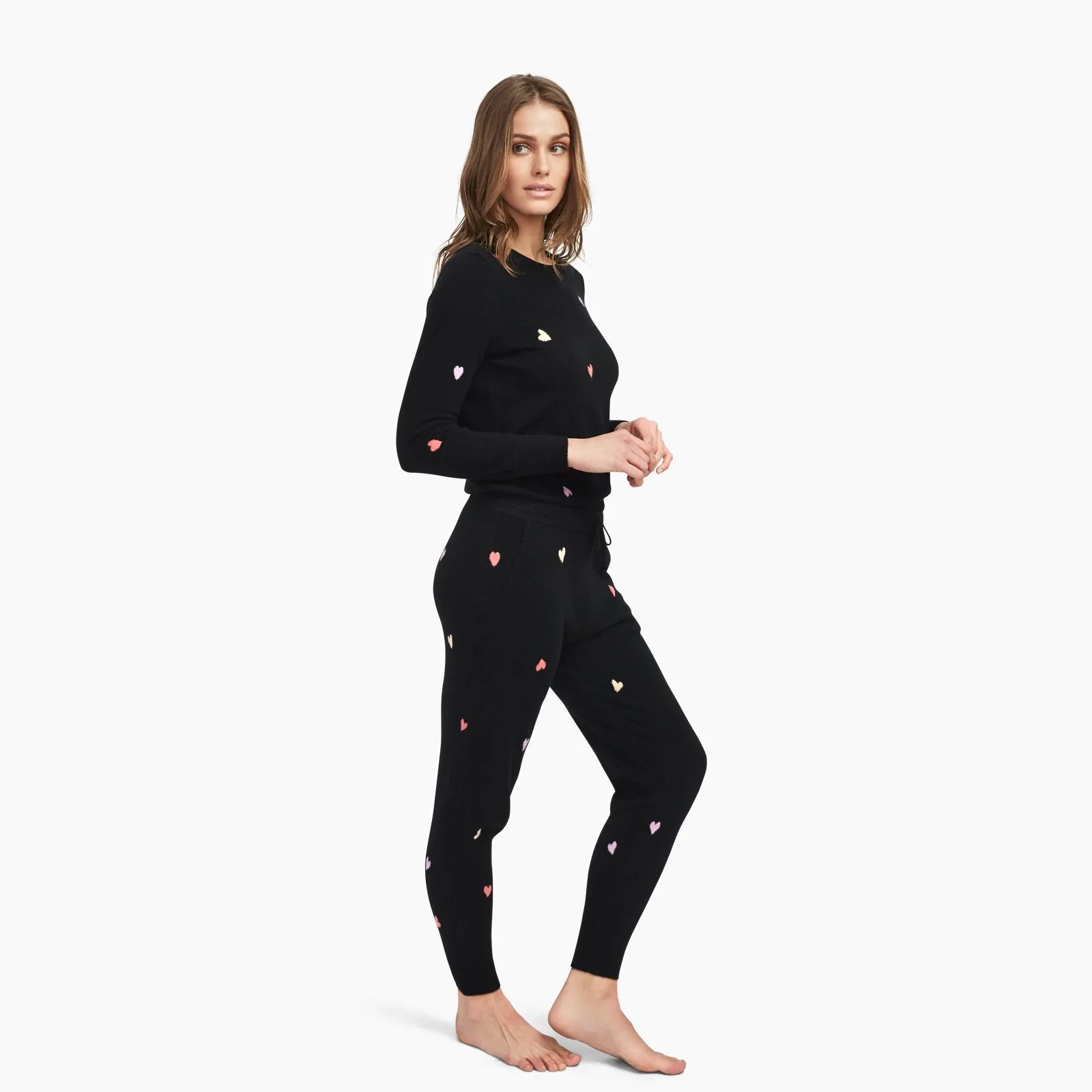 Heart Cashmere Jogger