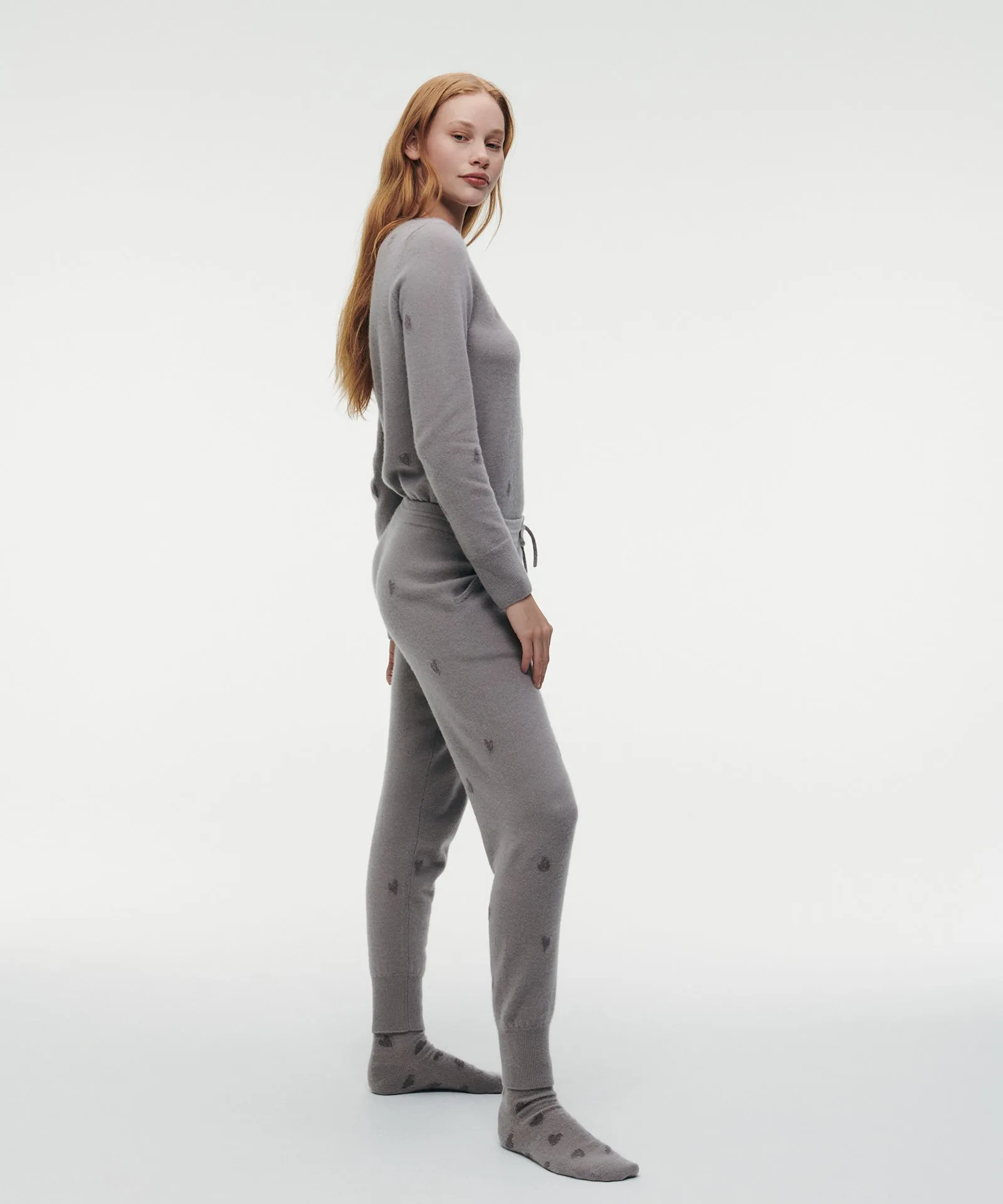 Heart Cashmere Jogger