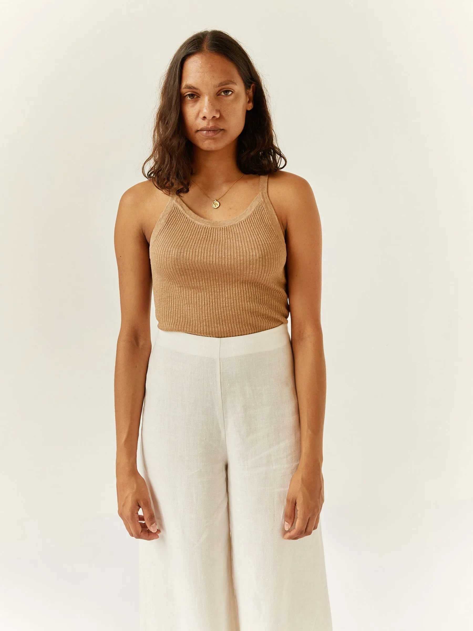 Iman Linen Tank