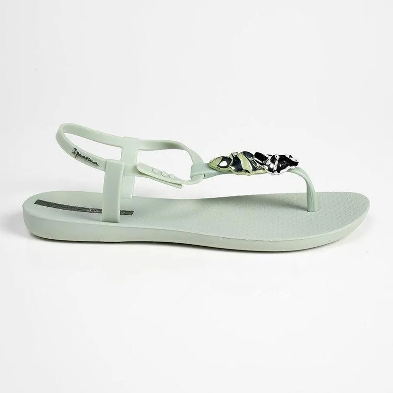 Ipanema Abby Glam Thong Sandals - Green