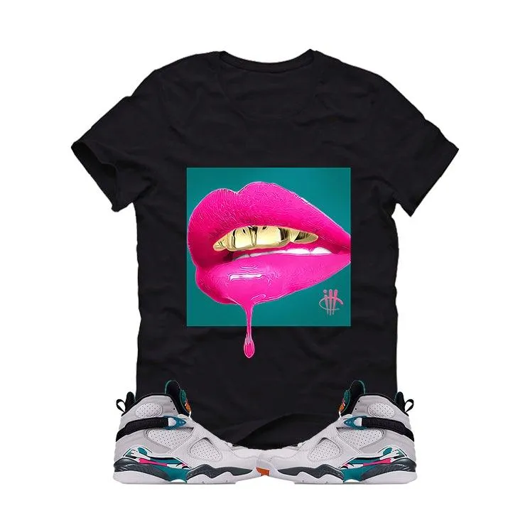 Jordan 8 South Beach Black T (Lipstick)