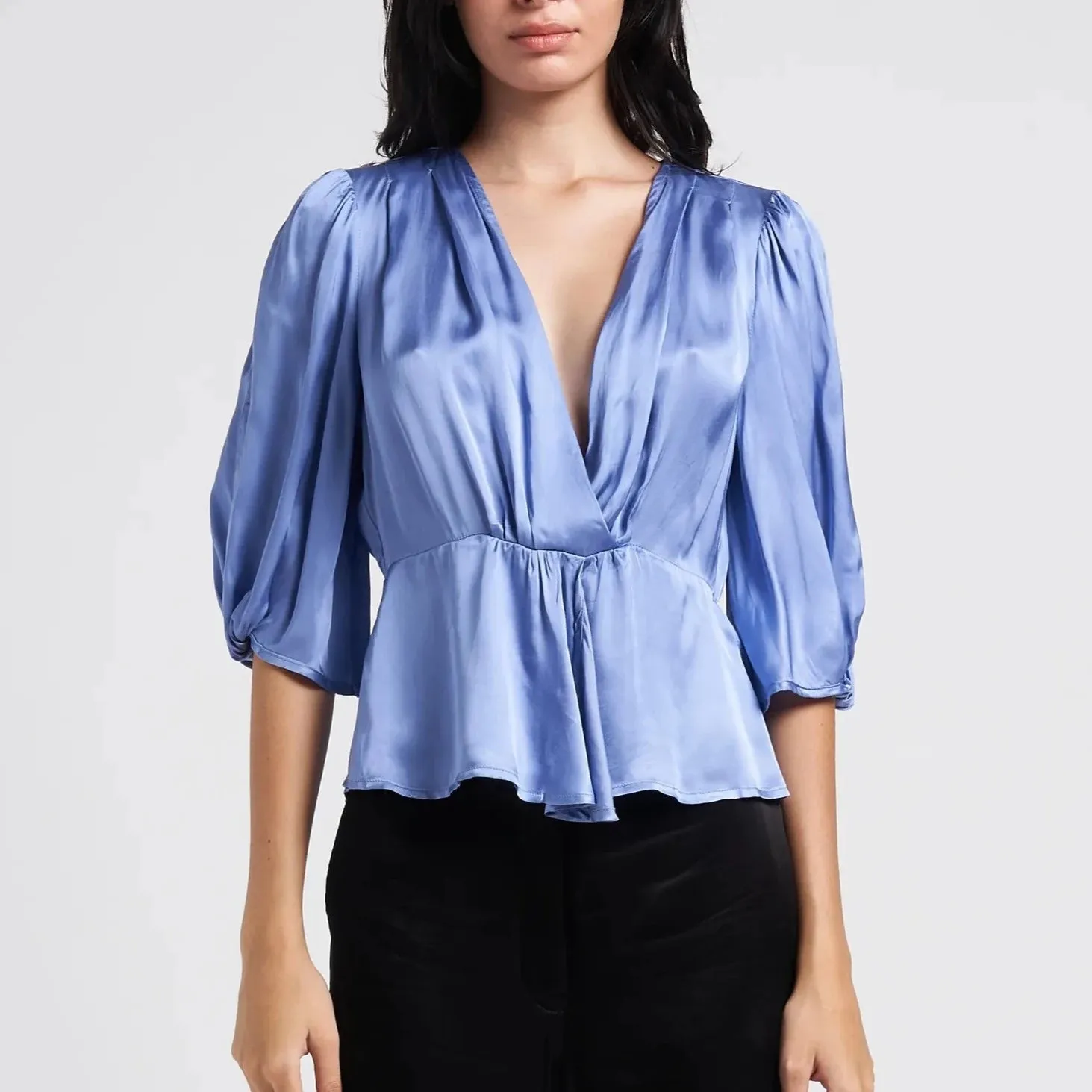 Juliette Blouse (Blue)