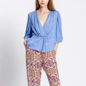 Juliette Blouse (Blue)