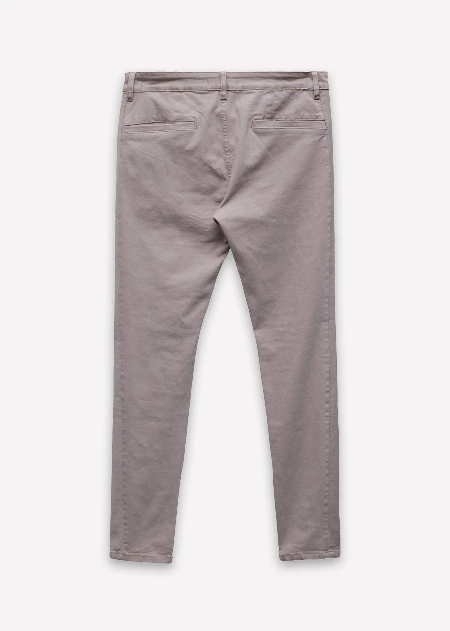 Konus Men's Ankle Zipper Pants In Taupe