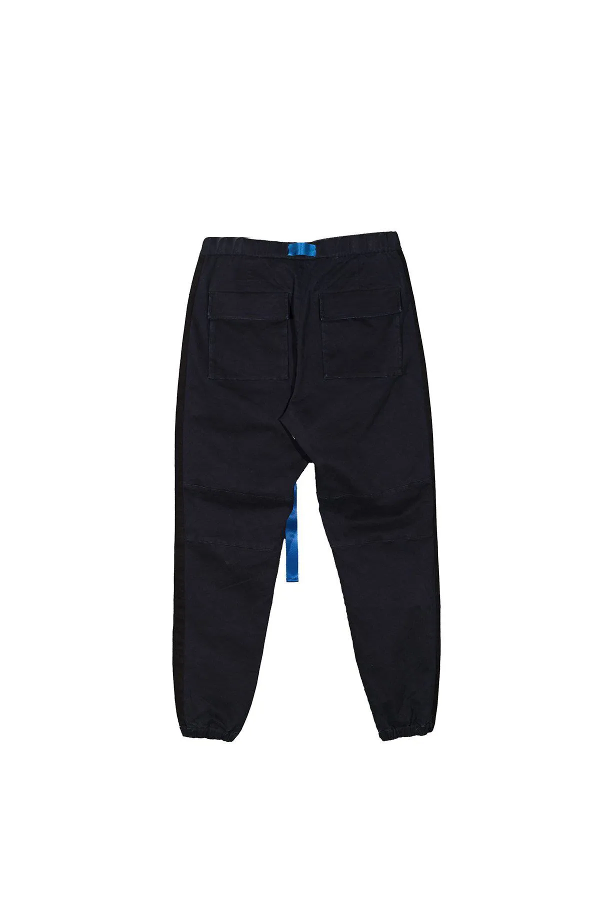 Konus Men's Woven Jogger with Tape in Navy