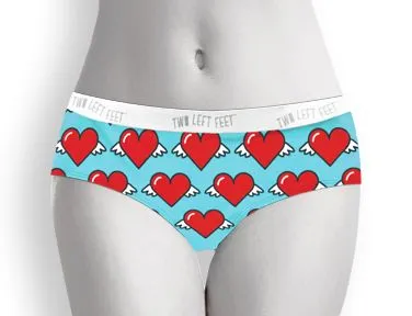 Love Is In The Air Women's Everyday Hipsters - Small