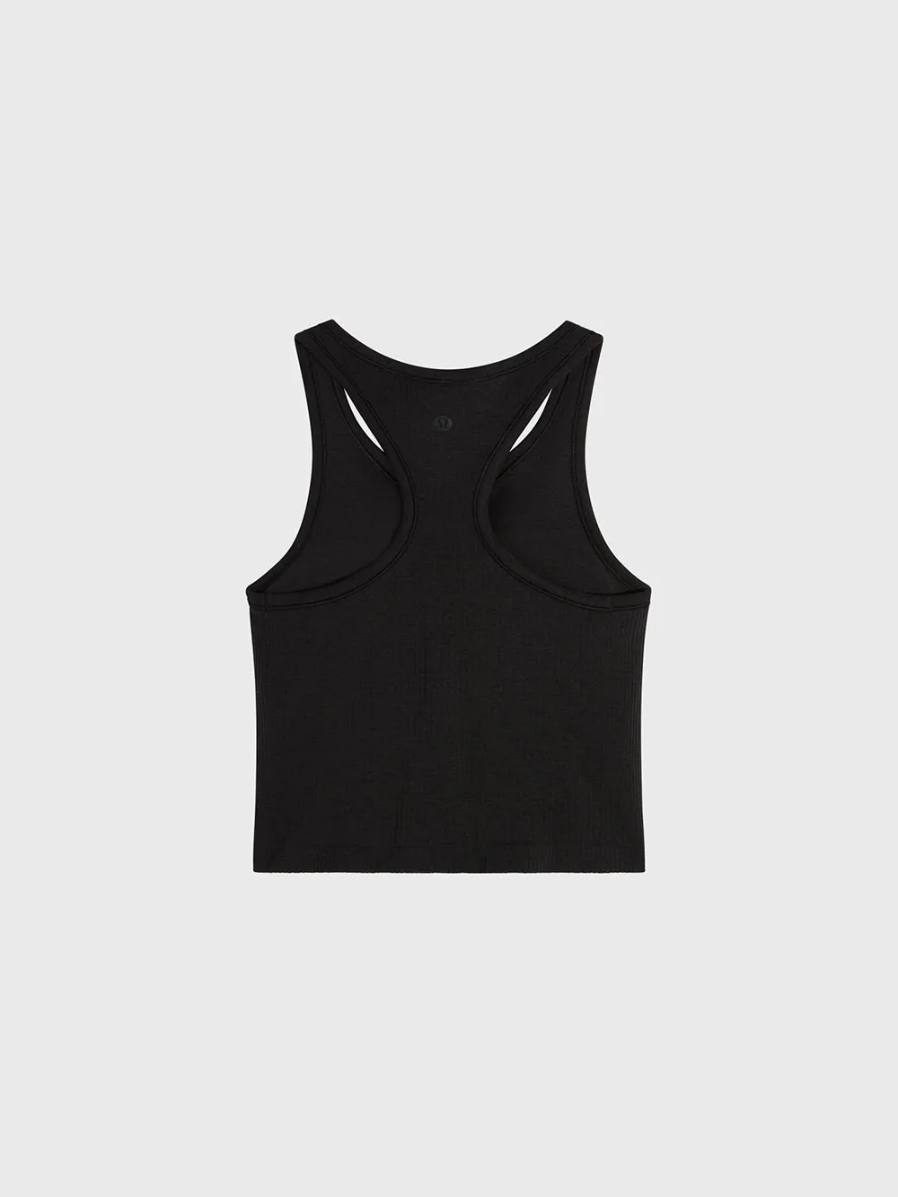 LULULEMON BLK EBB TO STREET CROP TANK