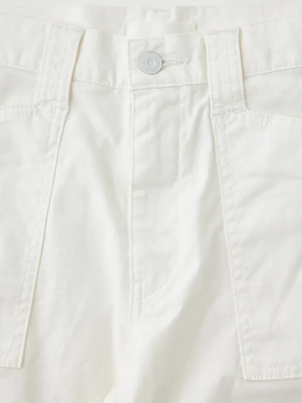 MV Rancho White Gusset Cargo Pants for Men - Stylish & Functional Utility Trousers