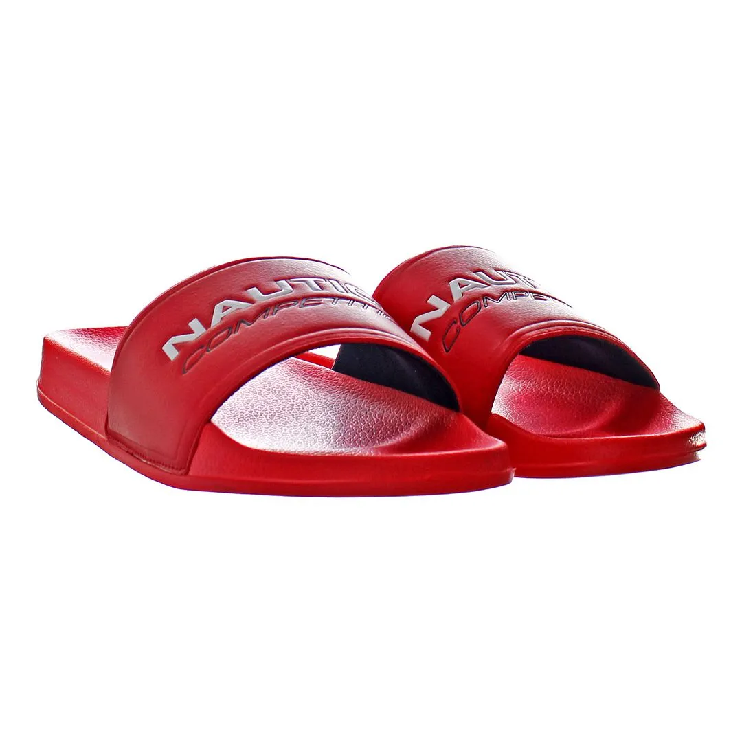 Nautica Grappo Red Mens Flip-Flops