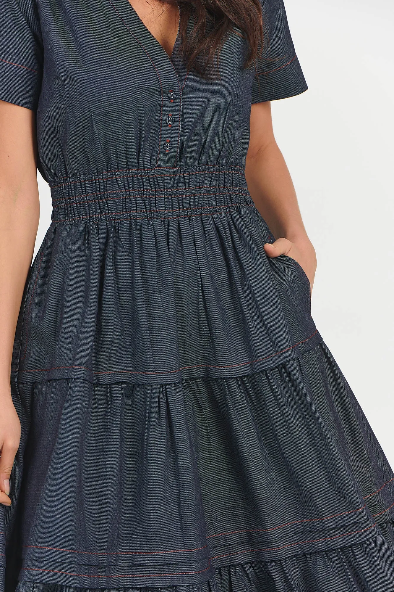 Otis Maxi Dress Denim